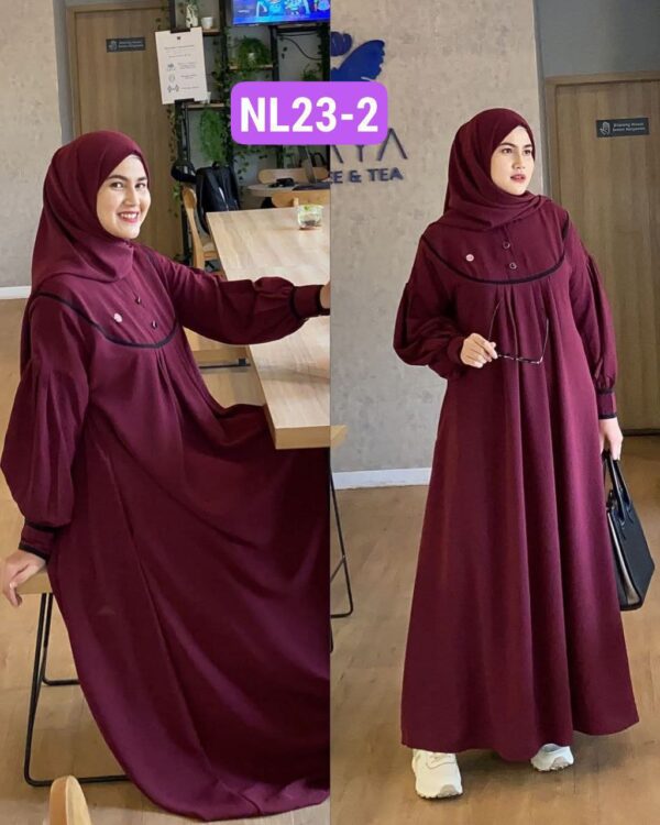 Alija Burqa LN23-2 (Maroon)